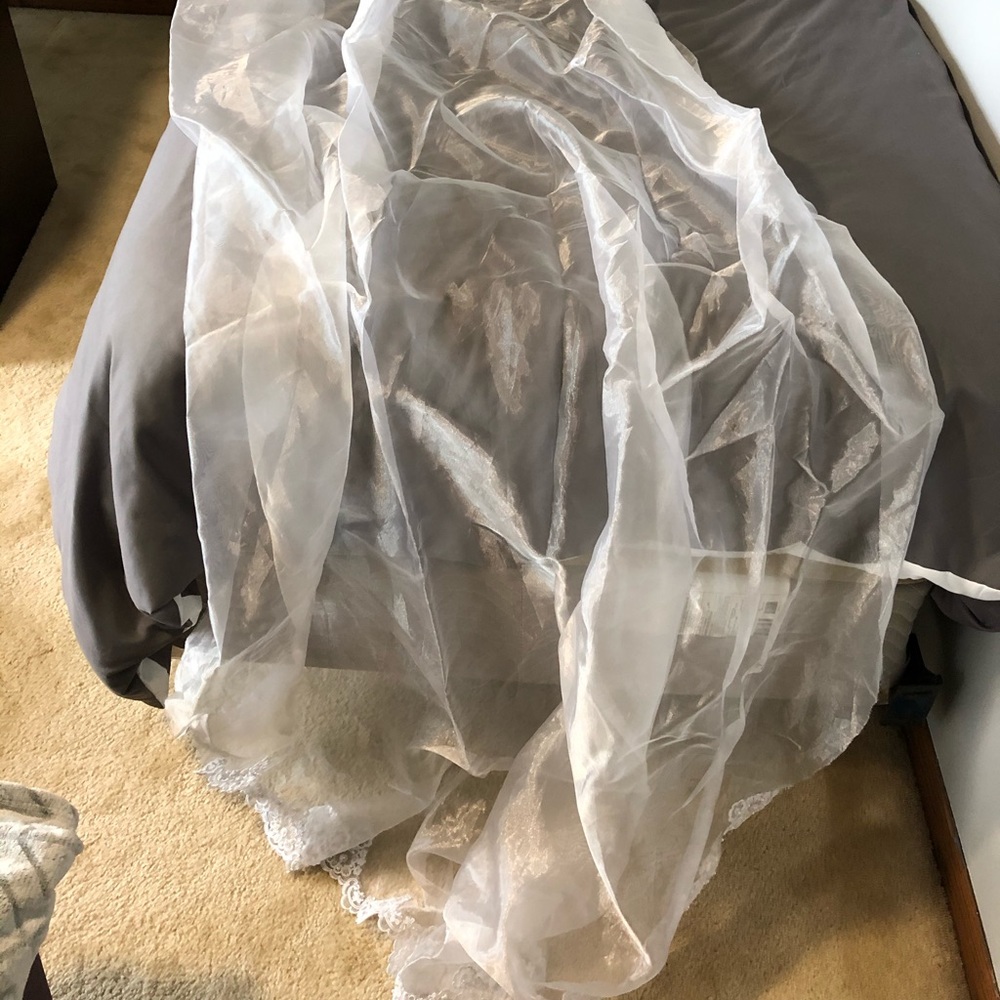 Handmade cathedral veil